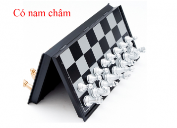 Bộ cờ vua bàn gấp có nam châm (sơn nano chống phai)